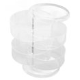 thumbnail image 3 of Joyero giratorio transparente, joyero giratorio transparente, caja de almacenamiento de joyas, organizador de pendientes meticulosamente diseñado, 3 of 8