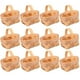 thumbnail image 1 of Cestas pequeñas de virutas de madera de ckepdyeh, 12 unidades, cestas tejidas a mano, adornos, caja de almacenamiento de dulces, 1 of 8