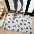 thumbnail image 2 of French Bulldog Door Rugs,Washable Non Slip Door Mats Indoor,Decorative Door Mats,Entry Mat Indoor for Entrance,Bedroom,Kitchen,Bathroom,20"x32", 2 of 6