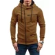 thumbnail image 2 of Sudadera Chamarra Casual Moda Hoodie Con Capucha 3mz 2108 M, 2 of 7