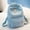 Light Blue, variant on School Backpack Large Corduroy Backpack Lightweight 17 inch Laptop Bag for Casual High School College