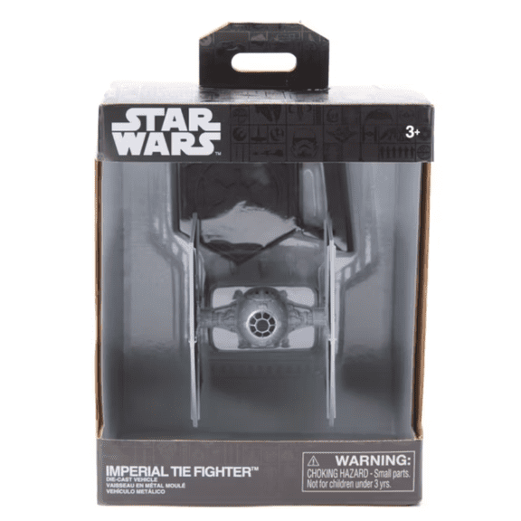 Disney Parks Star Wars Imperial Tie Fighter Die-Cast Vehicle Toy New With Tag