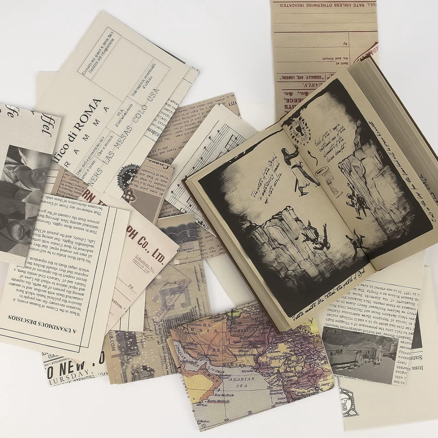 Grail Diary Indiana Journal Replica with Leather Cover and 36 Accessories for Movie Fans