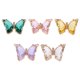 thumbnail image 1 of 5 unids chic metal mariposas encantos brillante bricolaje cristal joyería colgantes decoración, 1 of 5