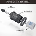 thumbnail image 4 of Vintage lamp socket, Edison retro pendant lamp, Solid ceramic adapter, 4 Pieces black bead socket, 4 of 5