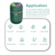 thumbnail image 4 of Humidificador de aire Inteprter 300ml pulverizador difusor de aroma con luz nocturna, 4 of 6
