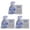 3, variant on Memorial Angel Keepsake Forget Me Not Flower Design Sympathy 15cm Paper