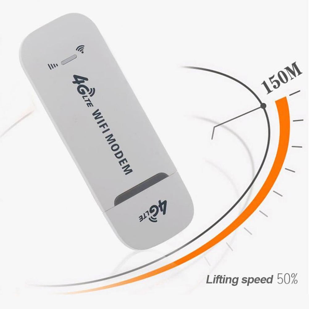 Lotpreco 4G LTE USB WiFi Modem Mobile Internet Devices with SIM Card Slot High Speed Portable Travel Hotspot Mini Router