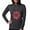 Heather Gray, variant on CafePress - Peace Flower Affection Long Sleeve T Shirt - Womens Hooded Shirt