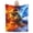 50x40, variant on Firefighter Hero Throw Blanket, Soft Cozy Decorative Blanket for Sofa Couch Bed, Powerful Fire and Ice Themed Home Decor 60x50