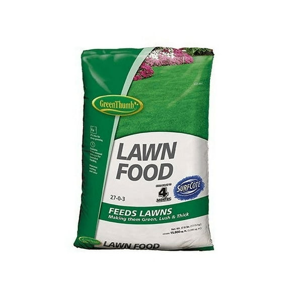 Green Thumb, 15,000 SQFT Coverage, 27-0-3 Lawn Food