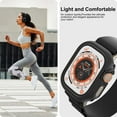 thumbnail image 5 of YSTINNG [2+2]for Apple Watch series7 Case with Screen Protector Hard PC Edge Protector Bumper Cover for iWatch Accessories A311-001, 5 of 5