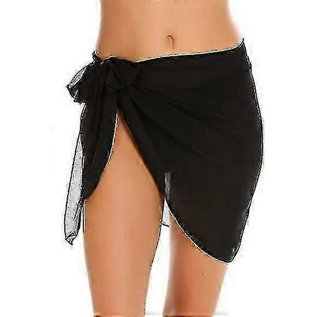 Women Swimsuit Cover Ups Beach Cover Up Semi-sheer Sarong Bathing Suit