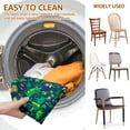 thumbnail image 4 of Dznils Toddler Booster Seat for Dining Table, with Safety Buckles, Non-Slip Bottom, Green Dinosaur, 4 of 11