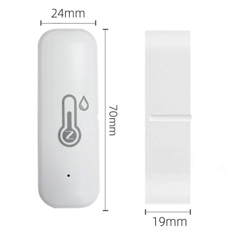 4X Tuya Zigbee Smart Temperature Humidity Sensor Outdoor IP65 Waterproof APP Remote Monitoring and Alerts Smart Home
