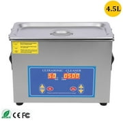 4.5L Stainless Steel Industry Heated Ultrasonic Cleaner with Heater Timer
