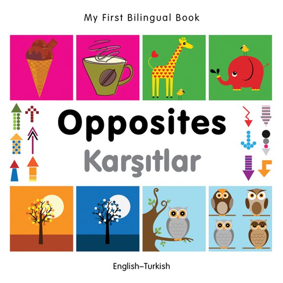 My First Bilingual Book: My First Bilingual Book–Opposites (English–Turkish) (Board book)