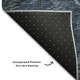 thumbnail image 7 of Dalyn Rugs Premium Machine Washable Mayfield AMF1082 Navy 9' x 12' Rug, 7 of 7