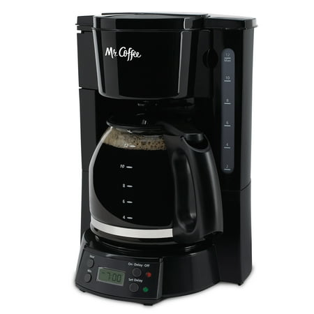 Mr. Coffee 12 Cup Programmable Black Coffee Maker
