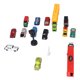 thumbnail image 1 of Kids Car Model Set, 14Pcs Educational Die Cast Car Toys Set With Maps Traffic Lights Road Signs For Boys ANGGREK EG2013, 1 of 8