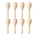 thumbnail image 1 of 8 maracas de madera para niños y adultos, sin terminar, para fiestas, bricolaje. S, 1 of 9
