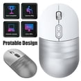 thumbnail image 2 of Ratón Inalámbrico Recargable Ratón Bluetooth De Modo Dual 3 Niveles De Dpi Ajustables Para Juegos De Oficina Ratones Bluetooth Kearding EL017935-06, 2 of 5