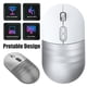 thumbnail image 2 of Ratón Inalámbrico Recargable Ratón Bluetooth De Modo Dual 3 Niveles De Dpi Ajustables Para Juegos De Oficina Ratones Bluetooth Methold EL017935-03, 2 of 5