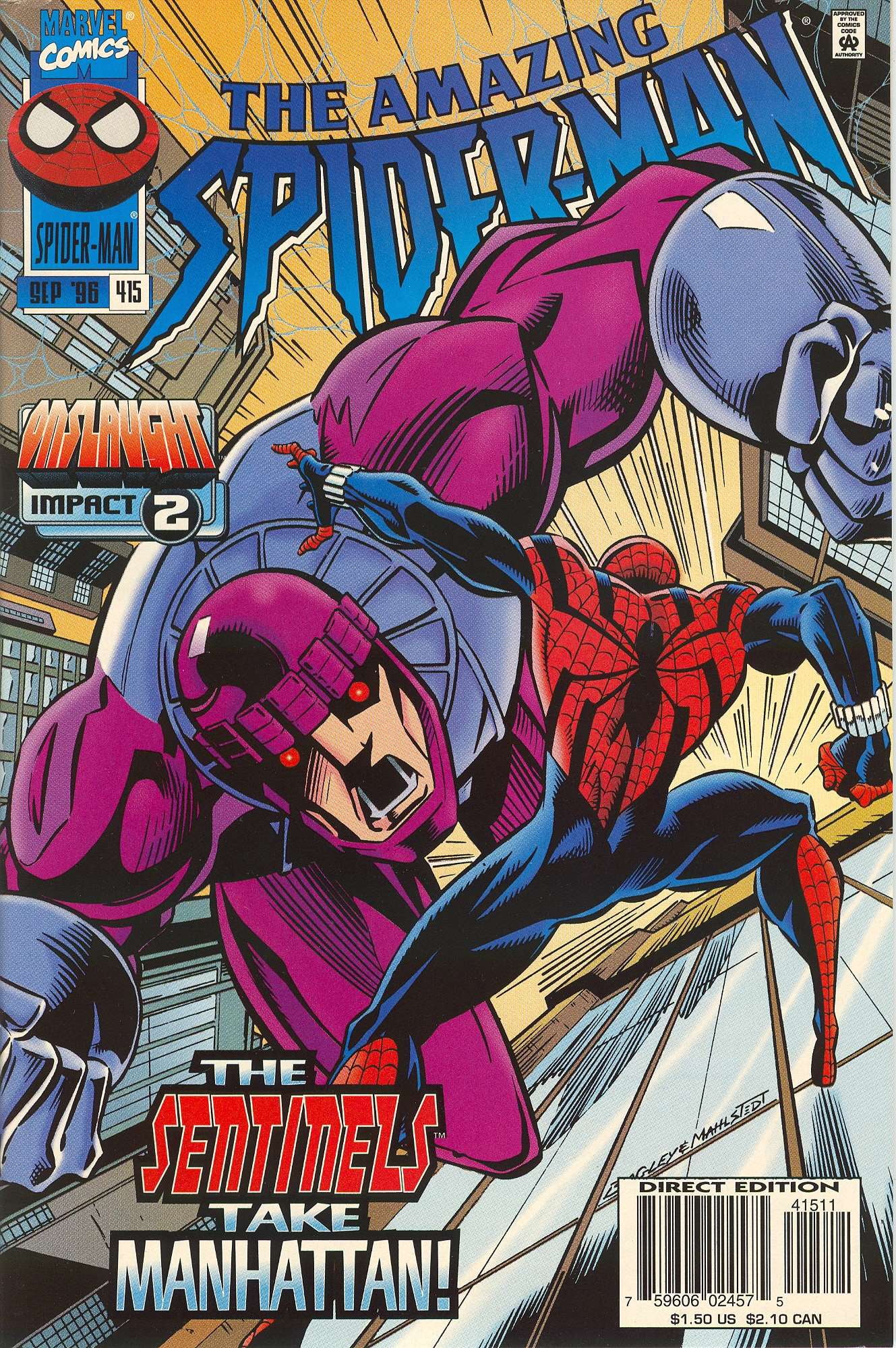 Cover of The Amazing Spider-Man #415
