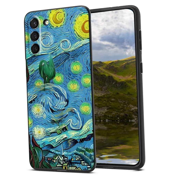 Compatible with Samsung Galaxy S23+ Plus Phone Case, Vincent-van-Gogh-63-2-3 Case Men Women, Flexible Silicone Shockproof Case for Samsung Galaxy S23+ Plus