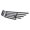 Black, variant on APS Compatible with Mazda CX-7 2010-2012 Main Upper Chrome Billet Front Grill Grille Insert M66771A