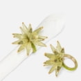 thumbnail image 1 of Serviette en Lin avec Perles Étoilées - Vert, 1 of 3