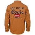 thumbnail image 3 of Coors Banquet Button Down Collared Shirt-Small, 3 of 8