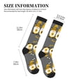 thumbnail image 4 of Rateoe Bee Kind Compression Socks for Women and Men 20-30mmHg-Circulation Support Socks Knee High Nurse Pregnant Running Medical and Travel Athletic, 4 of 7