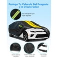 thumbnail image 2 of Volkswagen Cubierta para Auto,Funda para Coche con Cremallera Antiarañazos, para Volkswagen Golf GTI 2015-2018 (MK7) /Vento,Impermeable, Antipolvo, Antiuv, Protege tu Coche de Arañazos, 2 of 9