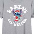 thumbnail image 3 of Lilo & Stitch - Santas Lil Helper - Women's Oversized T-Shirt, 3 of 5
