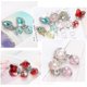 thumbnail image 5 of 7 Pairs Clip On Earrings Girls, No Pierced Design Earrings Dress Up Pretend Princess Play Jewelry Accessories For Kids Girls------Product code 79740, 5 of 5