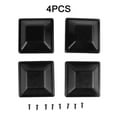 thumbnail image 4 of 1/4PCS Fence Post Caps Post Caps 10cm Black Caps Decoration Fence Post Caps Fence Posts PP Column Cap Protection, 4 of 4
