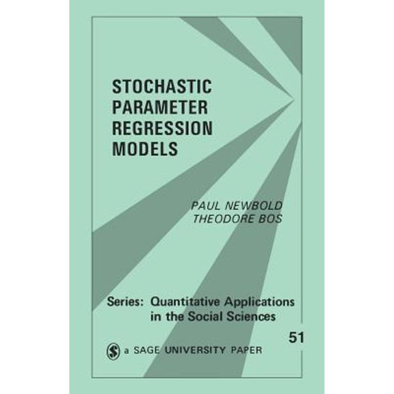 Pre-Owned Stochastic Parameter Regression Models (Paperback) 0803924259 9780803924253