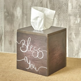 Herrschners Log Cabin Tissue Box Cover Plastic Canvas Kit
