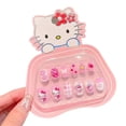 thumbnail image 5 of Nuevas pegatinas de uñas de dibujos animados de Sanrio para niños, ropa de bebé, armadura segura, no tóxica, para niñas pequeñas, lindas, impermeables, para decoración de uñas, 5 of 5