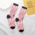 thumbnail image 4 of Uemuo Rose Flowers Printed Kids Boys Socks Seamless Crew Socks Crazy Funny Athletic Sport Socks for Children, 4 of 6