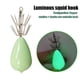 thumbnail image 3 of Anzuelo Señuelo Pesca Brillante 3 Uds. 6cm Brillan en para Nocturna Dulce, 3 of 9