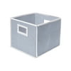 Folding Basket Storage Cube - Blue Gingham