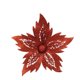 thumbnail image 1 of Ounissouiy Brillo colgante de Navidad para exteriores, flores artificiales decorativas para el hogar, lavable portátil, simulación de flores brillantes Kits de decoración para fiestas Rojo Ounissouiy HA069949-02, 1 of 6