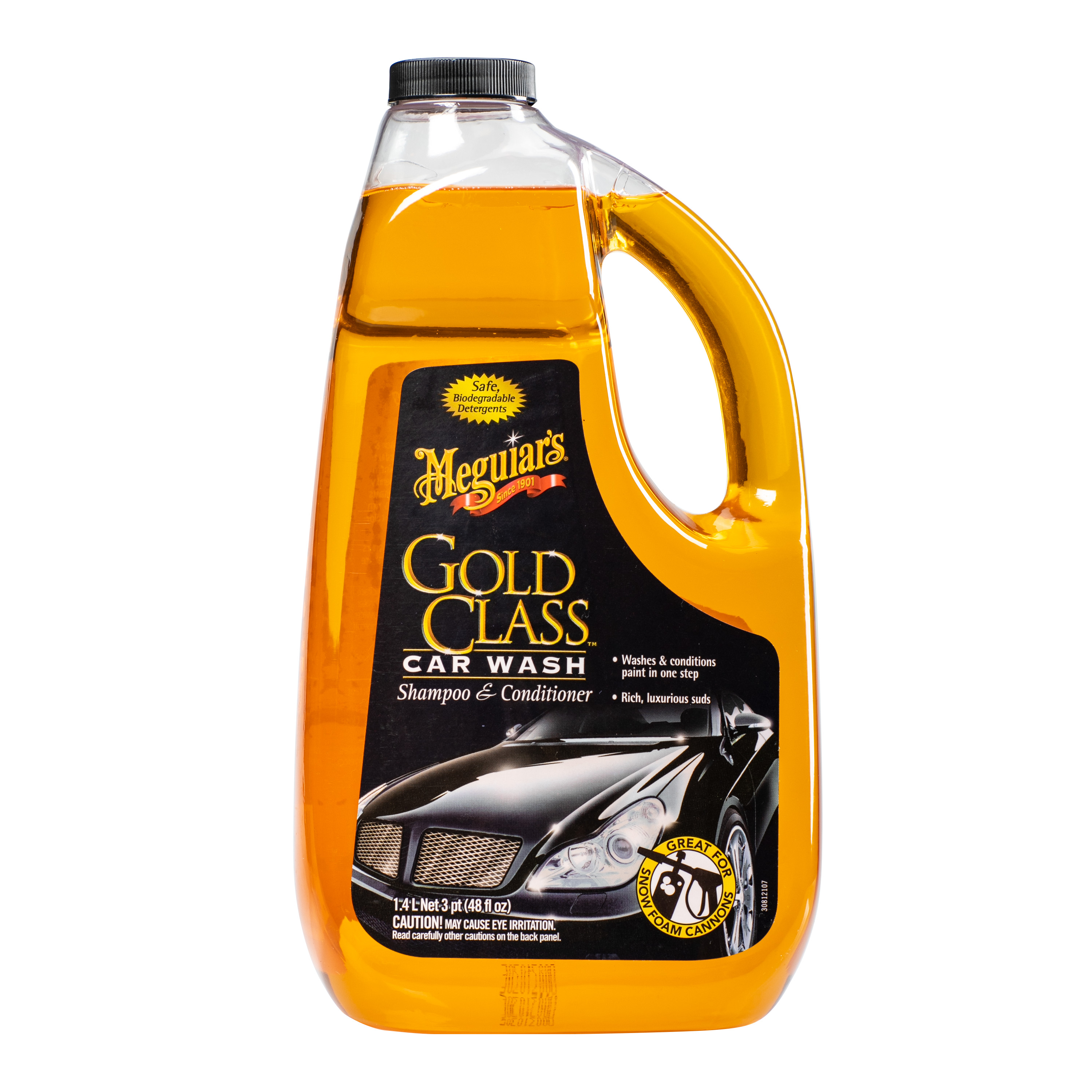 Meguiar's G7148 Gold Class Car Wash Shampoo and Conditioner 48 oz.