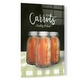 thumbnail image 2 of Epic Art 'Farm Fresh Carrots' by House Fenway, Acrylic Glass Wall Art, 16"x24", 2 of 3