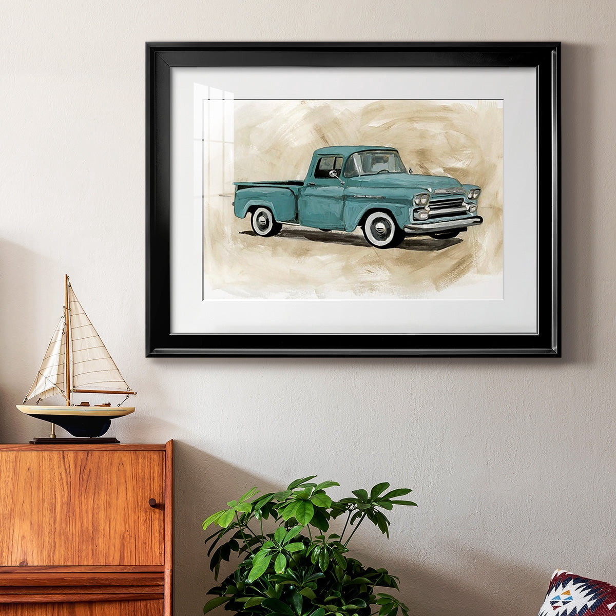 Pickup III Premium Framed Print - Ready to Hang
