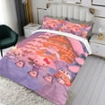 thumbnail image 3 of Hello Kitty Conjunto de sábanas temático, trío de piezas, cómodo y amigable con la piel, diseño único, regalo de decoración para el hogar para familiares, amigos y fans,140cm *210cm, 3 of 6