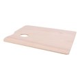 thumbnail image 3 of Miangastore 1PC Square Color Mixing Board with Hand Grip Oil Painting Paint Tray Fish Shape Hand Grip Paint Plate Wooden Color Mixing Plate for Home Use (Wood Color), 3 of 9