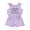 Purple, variant on Suealasg Toddler Girls Summer Clothes 1T 2T 3T 4T 5T Short Sleeve Letter Print Tank Tops + Shorts Kids Baby Girls Outfits Sets